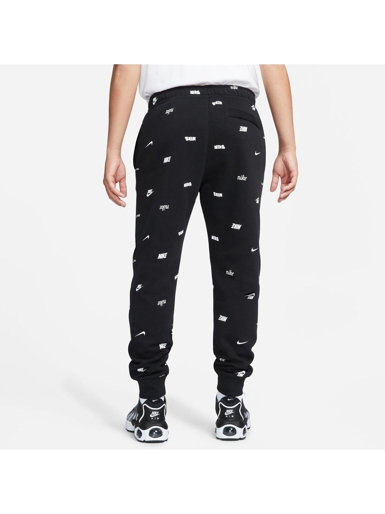 Nike club hot sale swoosh joggers