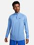  image of nike-dri-fit-ready-14-zip-top-blue