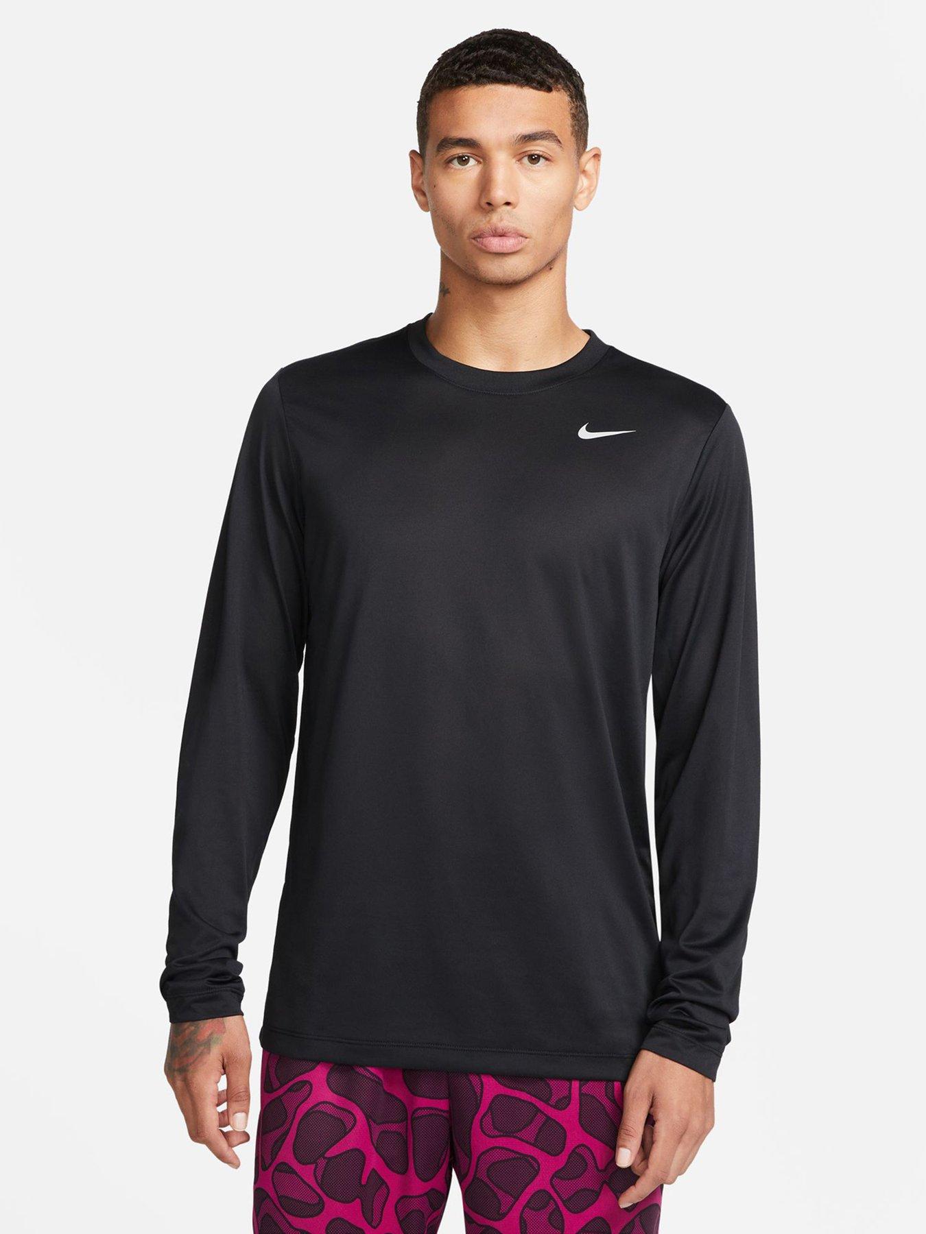 Dri Fit Legend Long Sleeve Tee Black