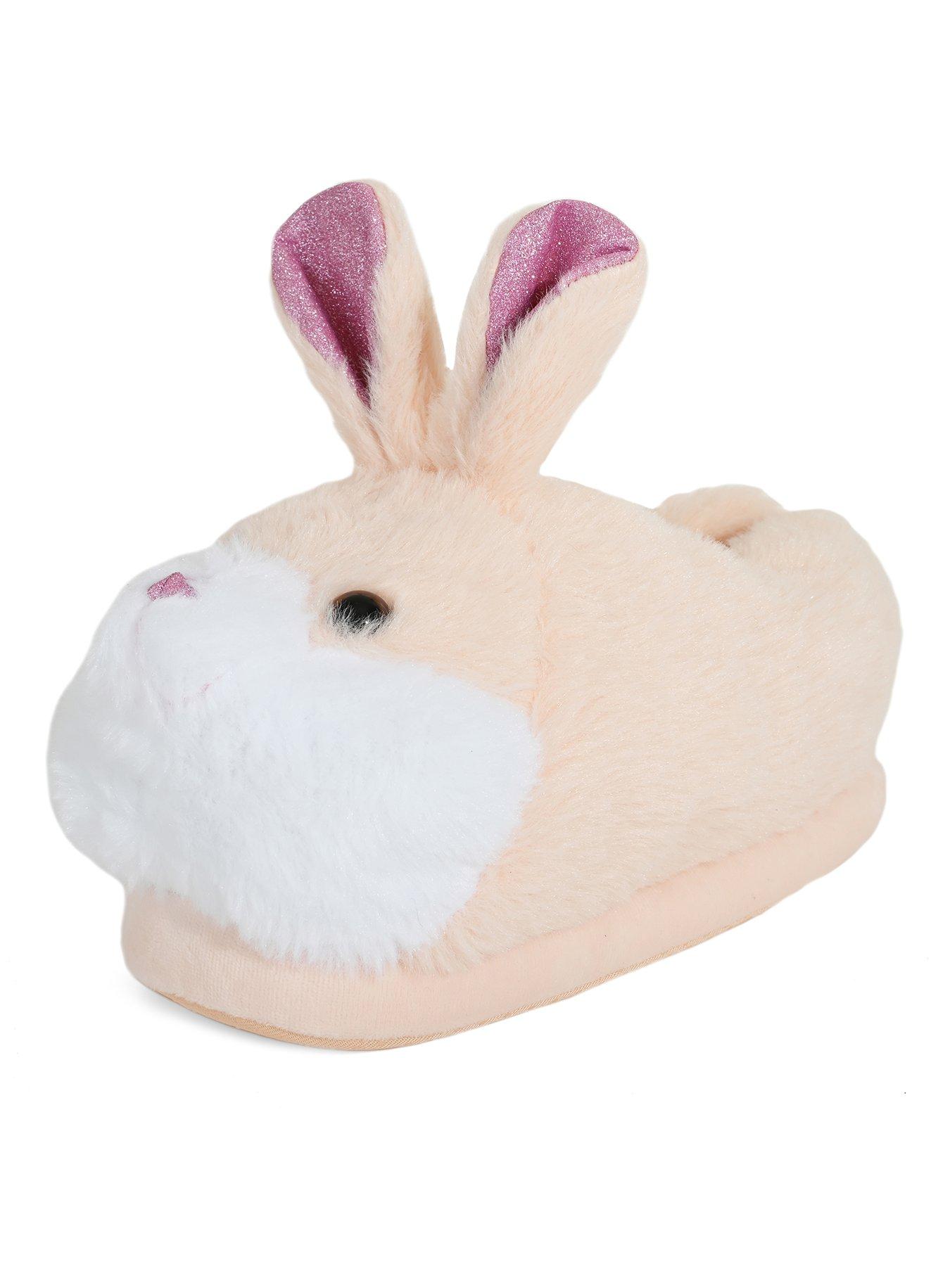 Pink Bunny Slippers