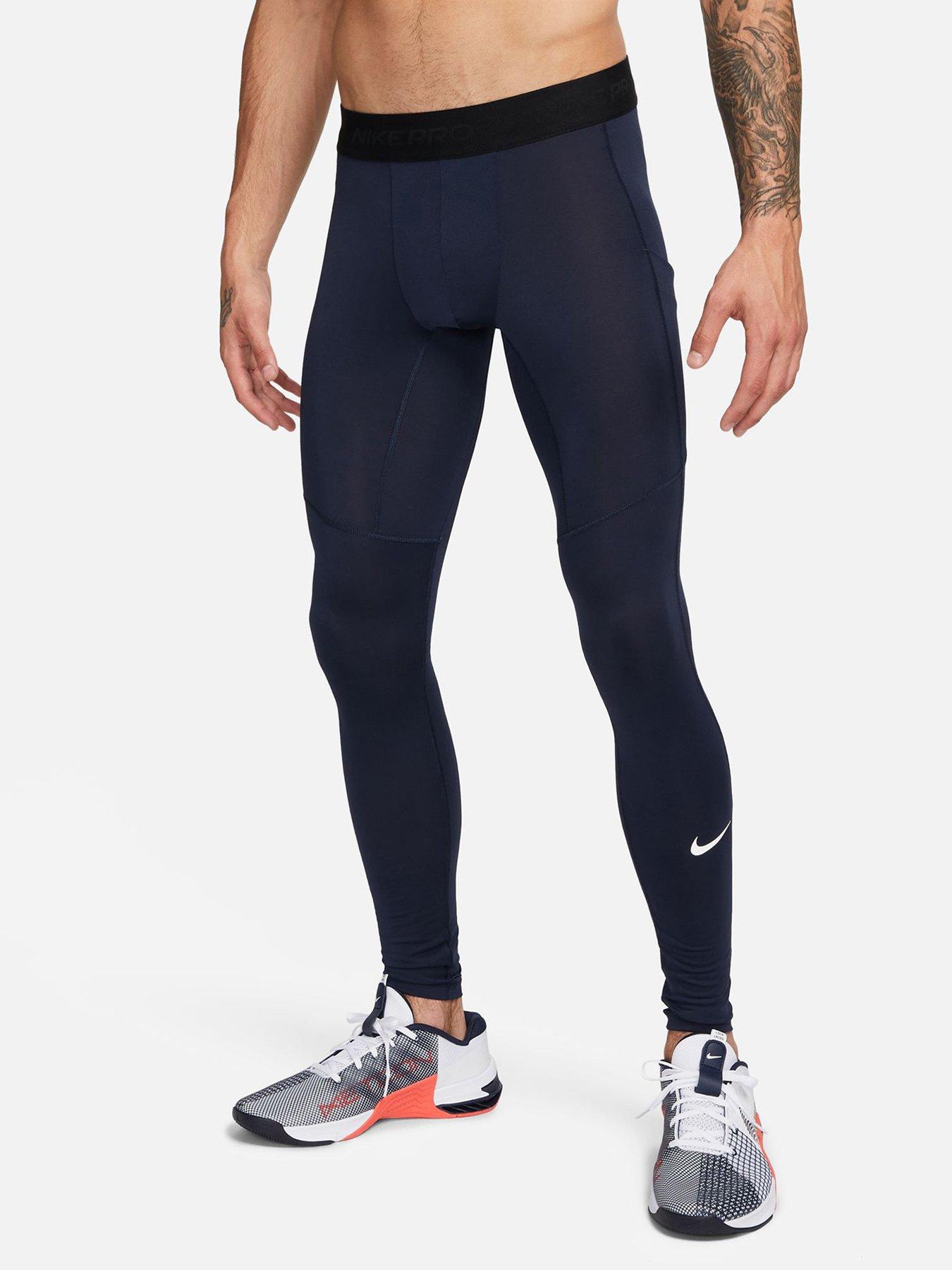 Navy nike outlet tights