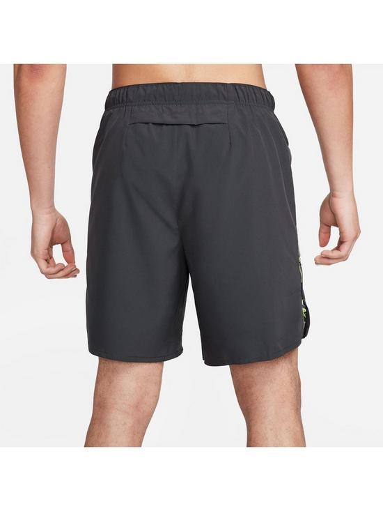 stillFront image of nike-challenger-7-inch-running-shorts-grey