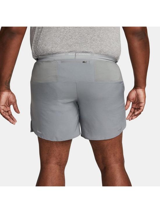 stillFront image of nike-dri-fit-stride-7-inch-running-shorts-grey