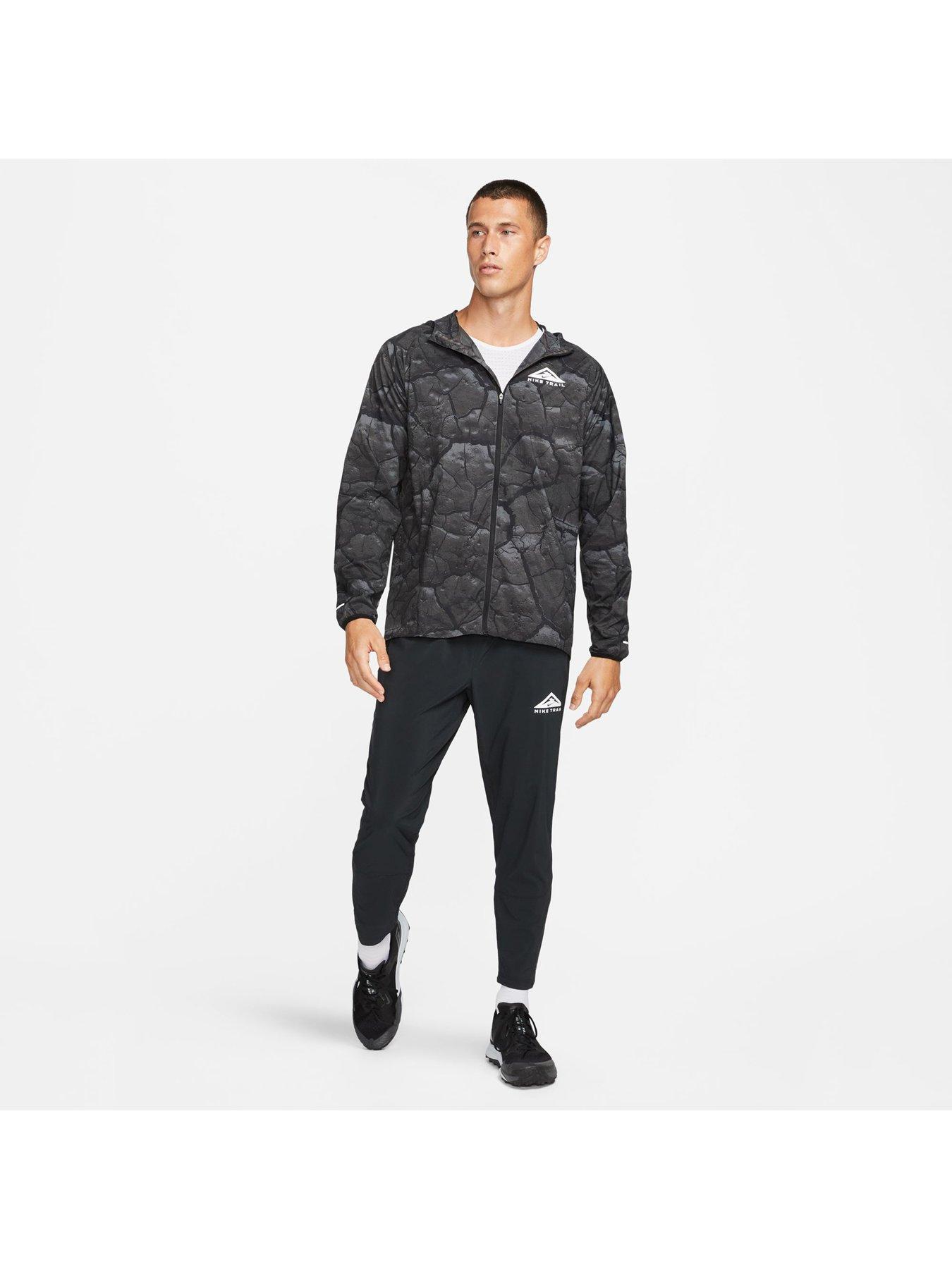 Grey nike track on sale jacket