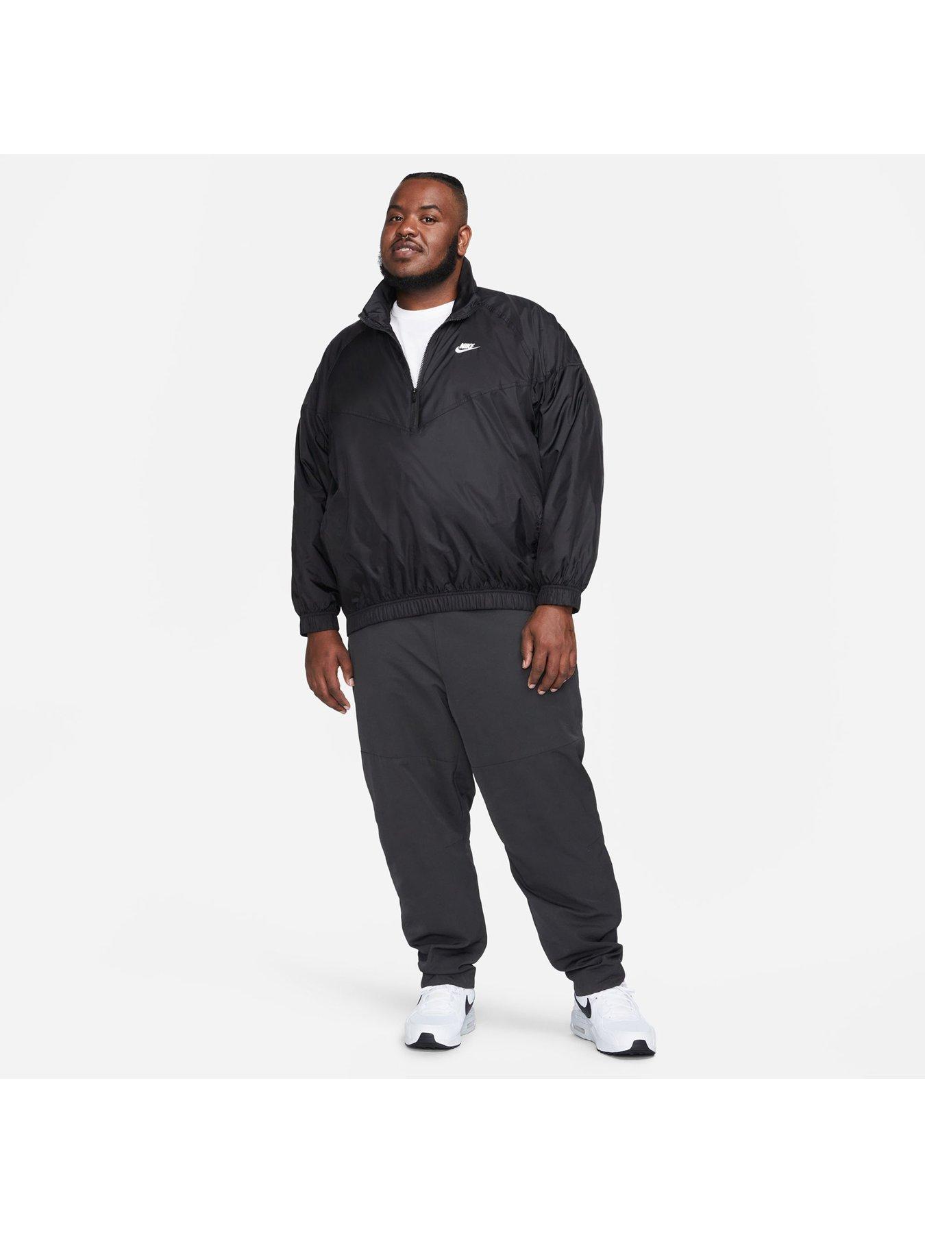 Nike hotsell anorak black