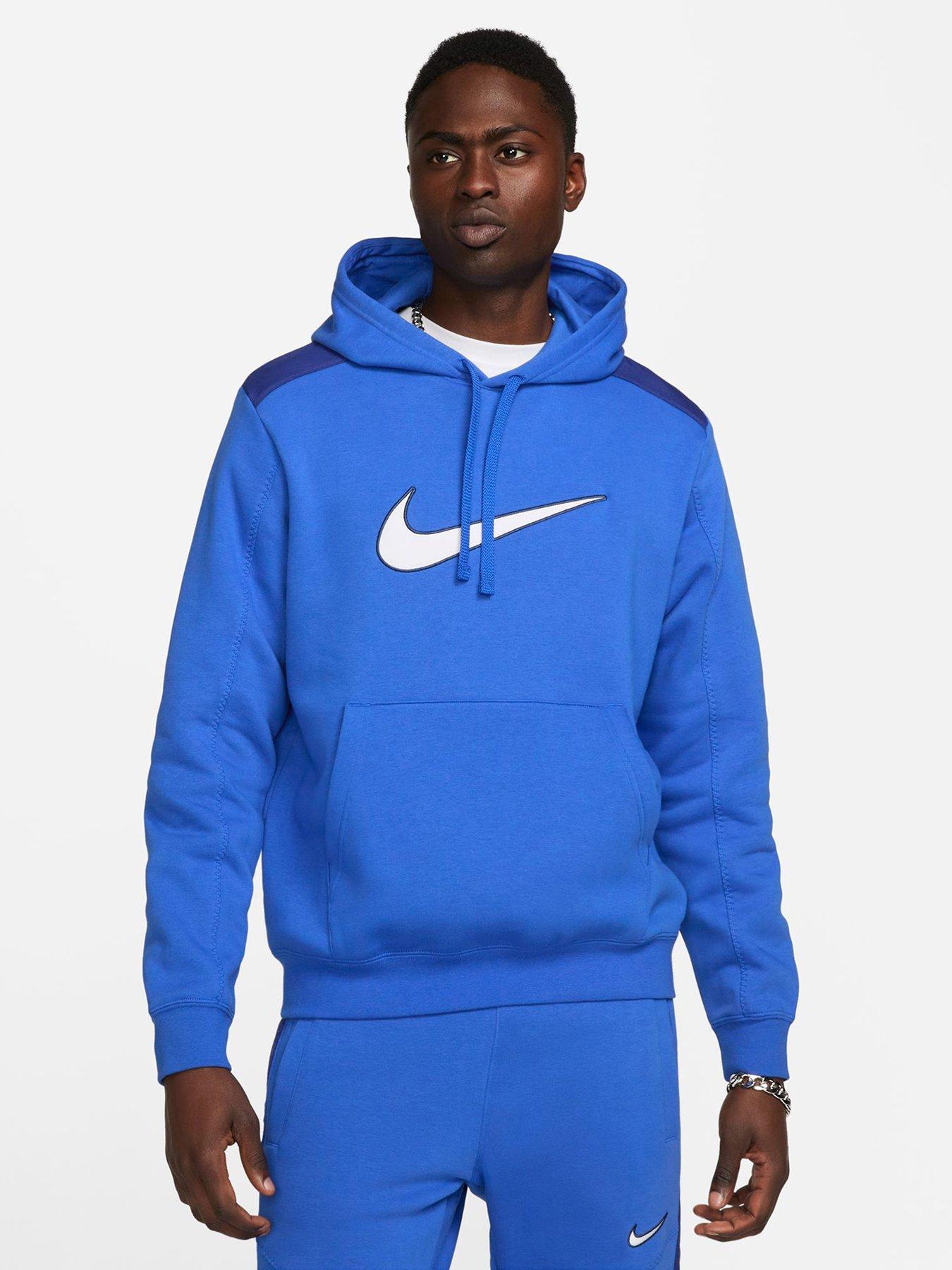 Nike hoodie online blue