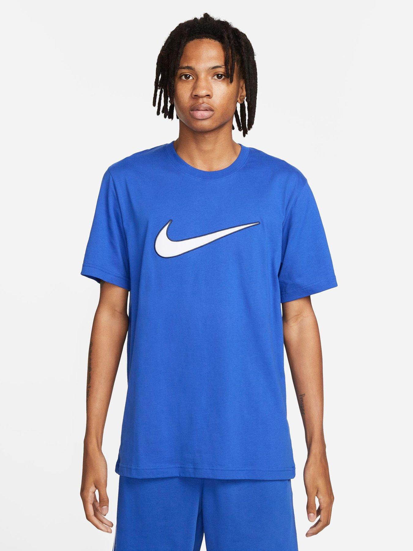 Nike t outlet shirt royal blue