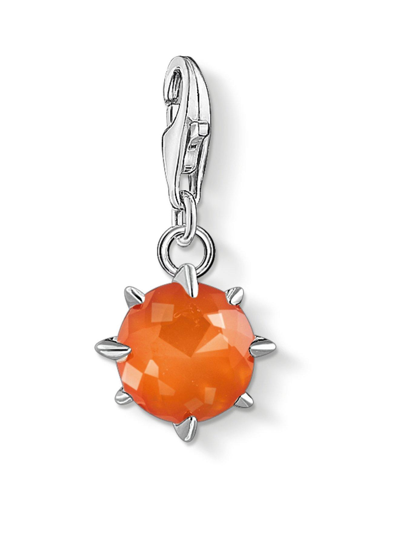 Product photograph of Thomas Sabo Charm Club Birthstone Pendant Charm from very.co.uk