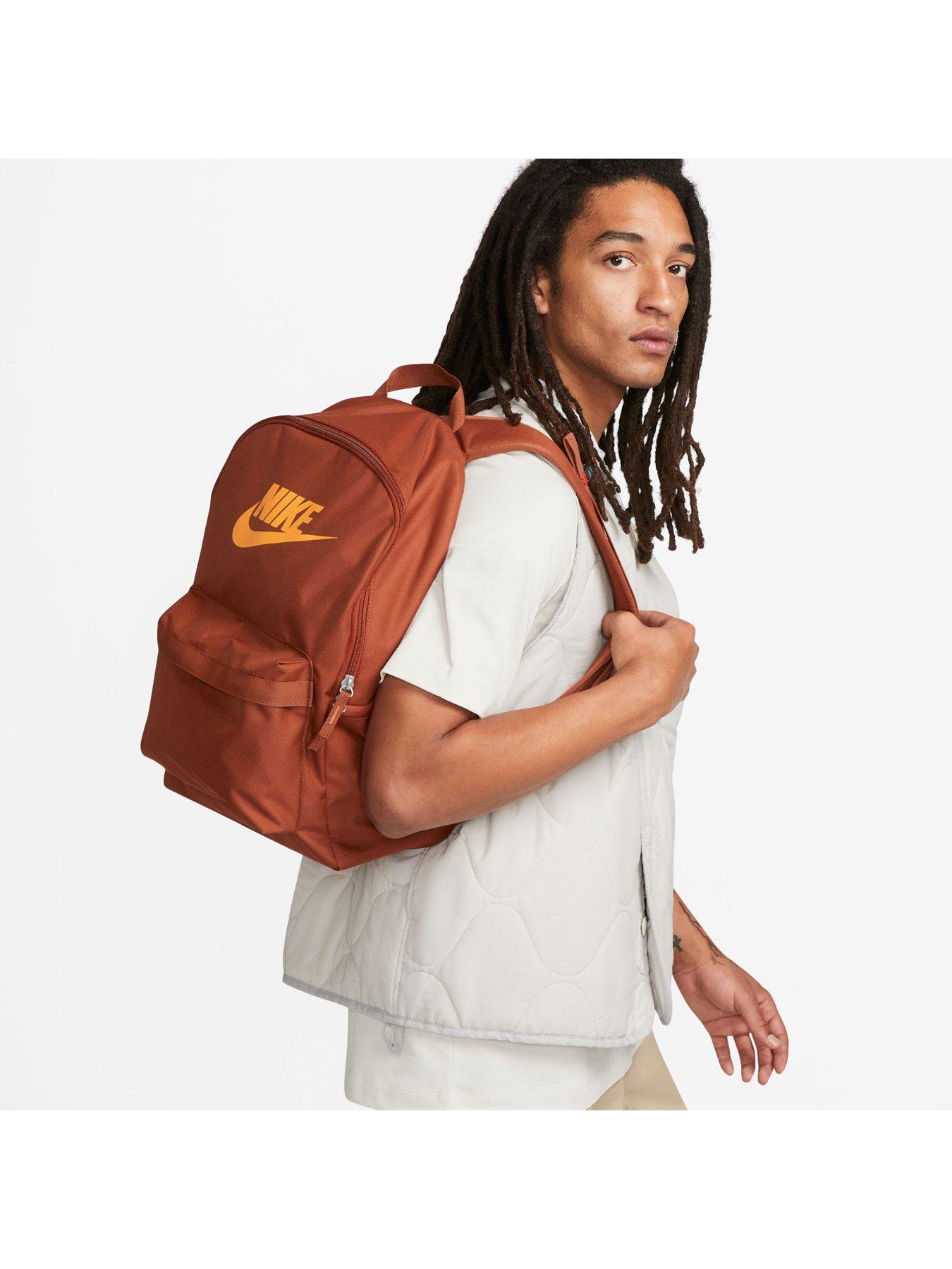 Nike NSW Heritage Backpack Orange very.co.uk