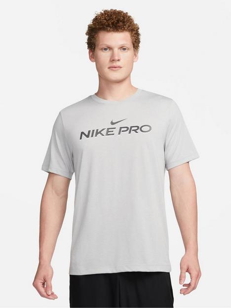 nike-dri-fit-pro-t-shirt-grey