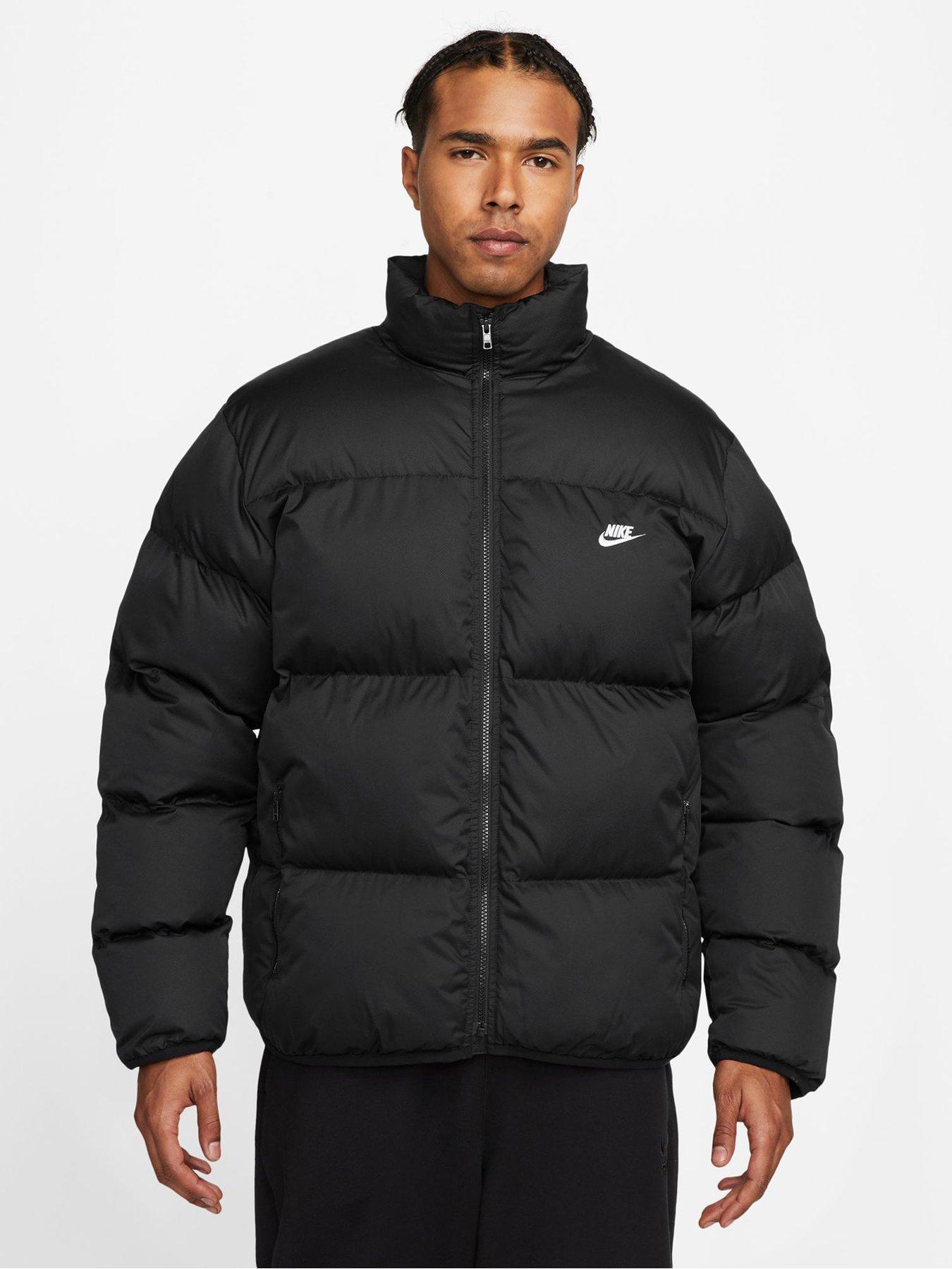 Nike Club Padded Jacket - Black | very.co.uk