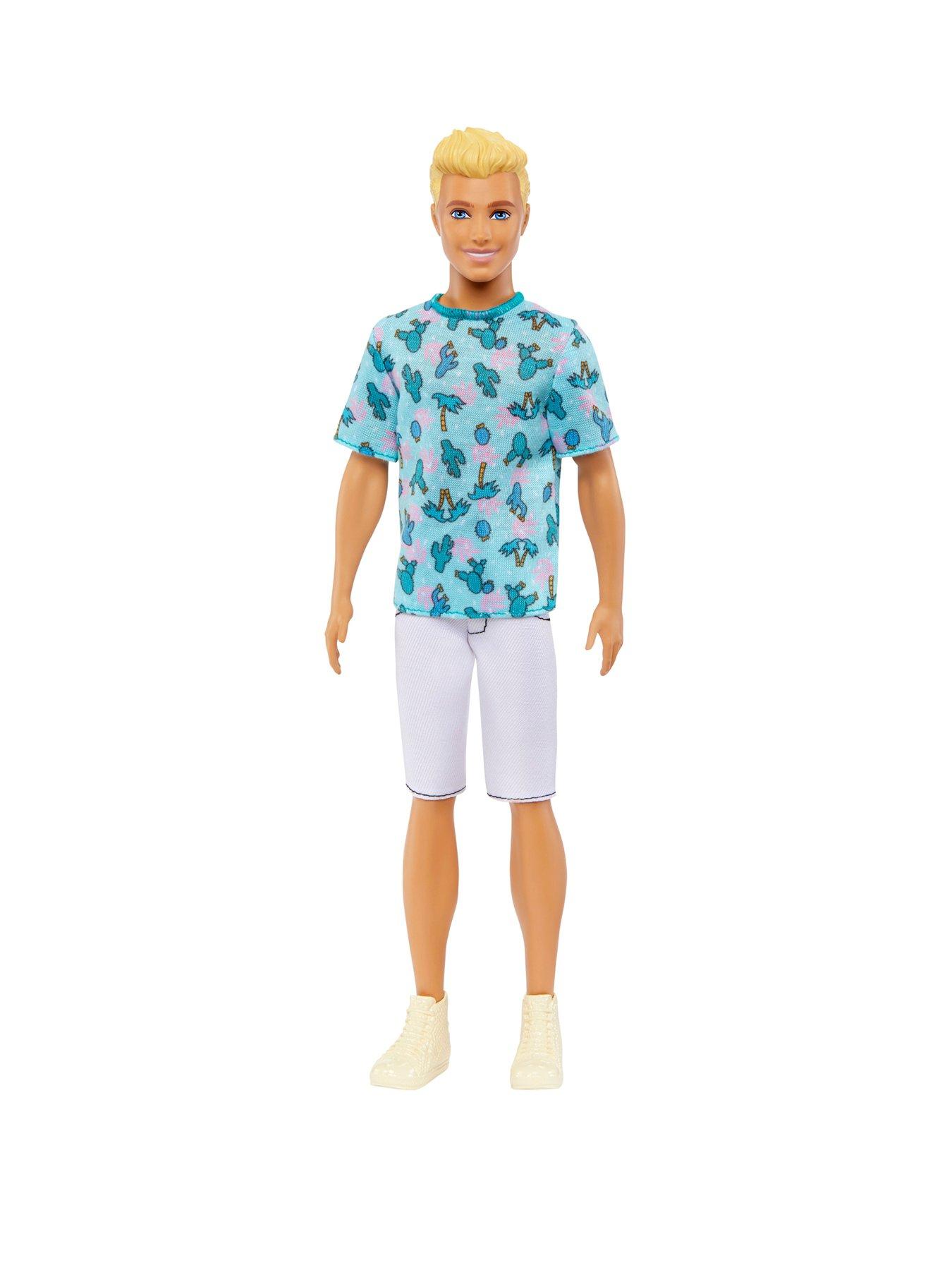Barbie Ken Fashionista Doll - #211 with Blonde Hair and Cactus Tee ...