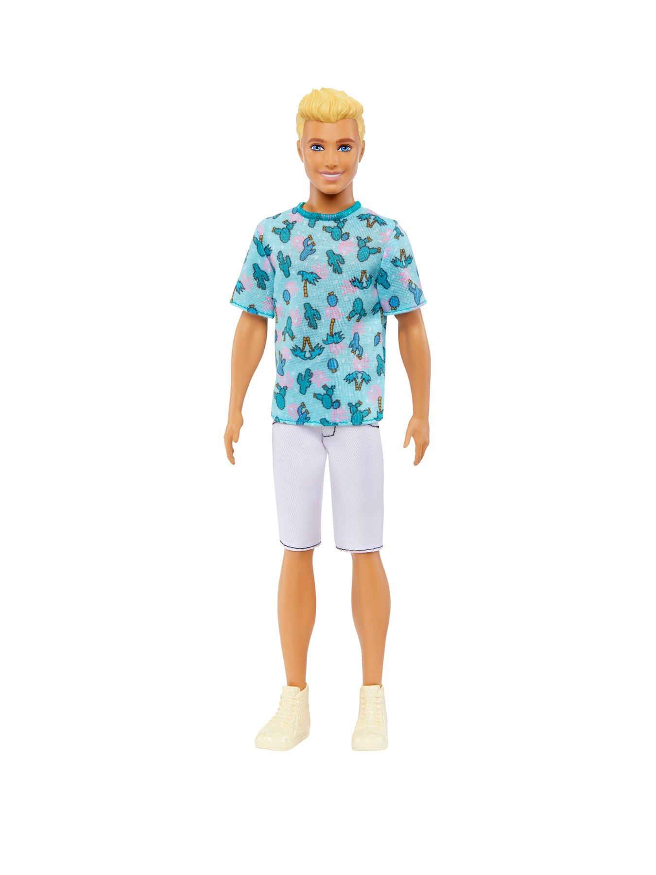 undefined Ken Fashionista Doll - #211 with Blonde Hair and Cactus Tee