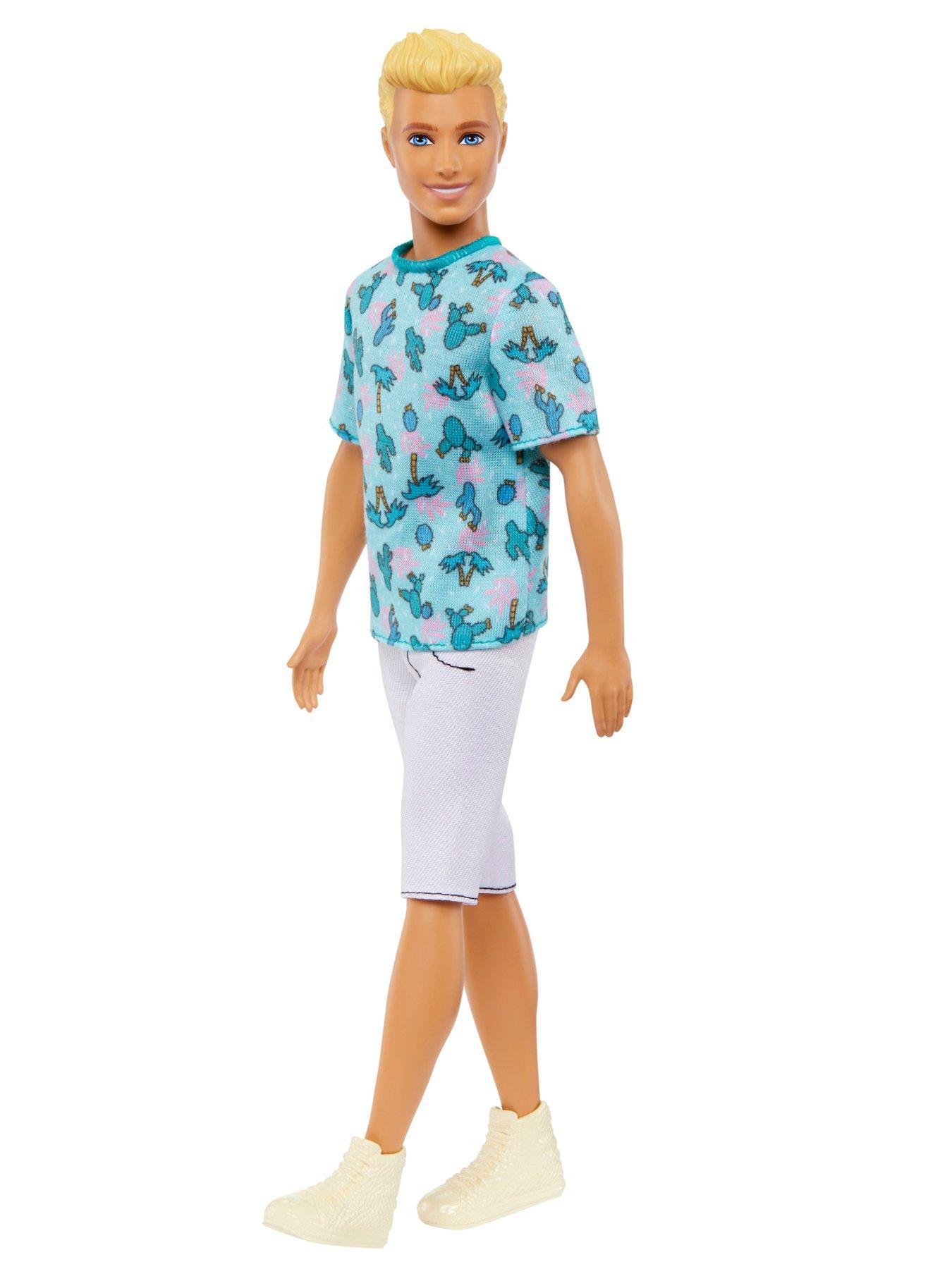 Barbie Ken Fashionista Doll - #211 with Blonde Hair and Cactus Tee ...