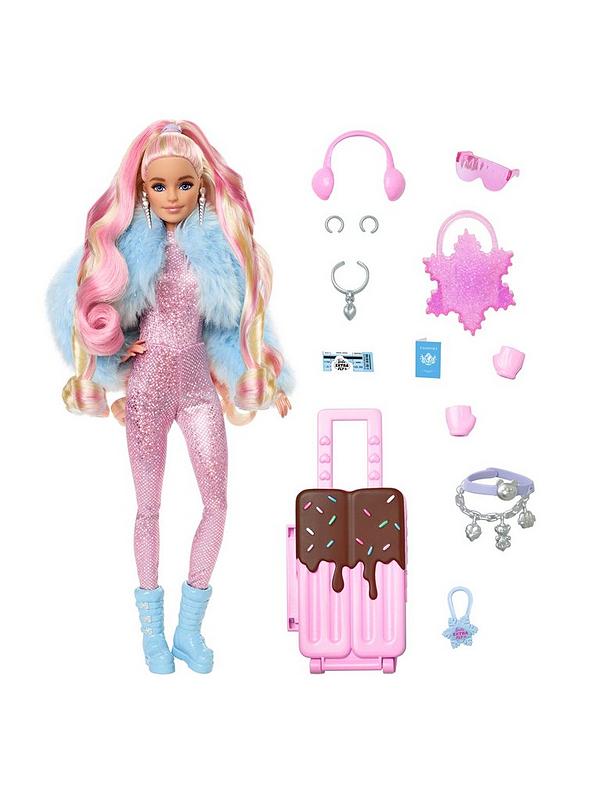 Barbie Extra Fly - Snow Fashion Travel Doll and Accessories | very