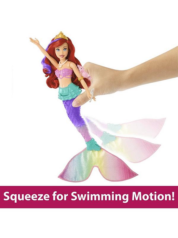 Image 3 of 6 of Disney Princess Swim &amp; Splash Colour Change Ariel Doll