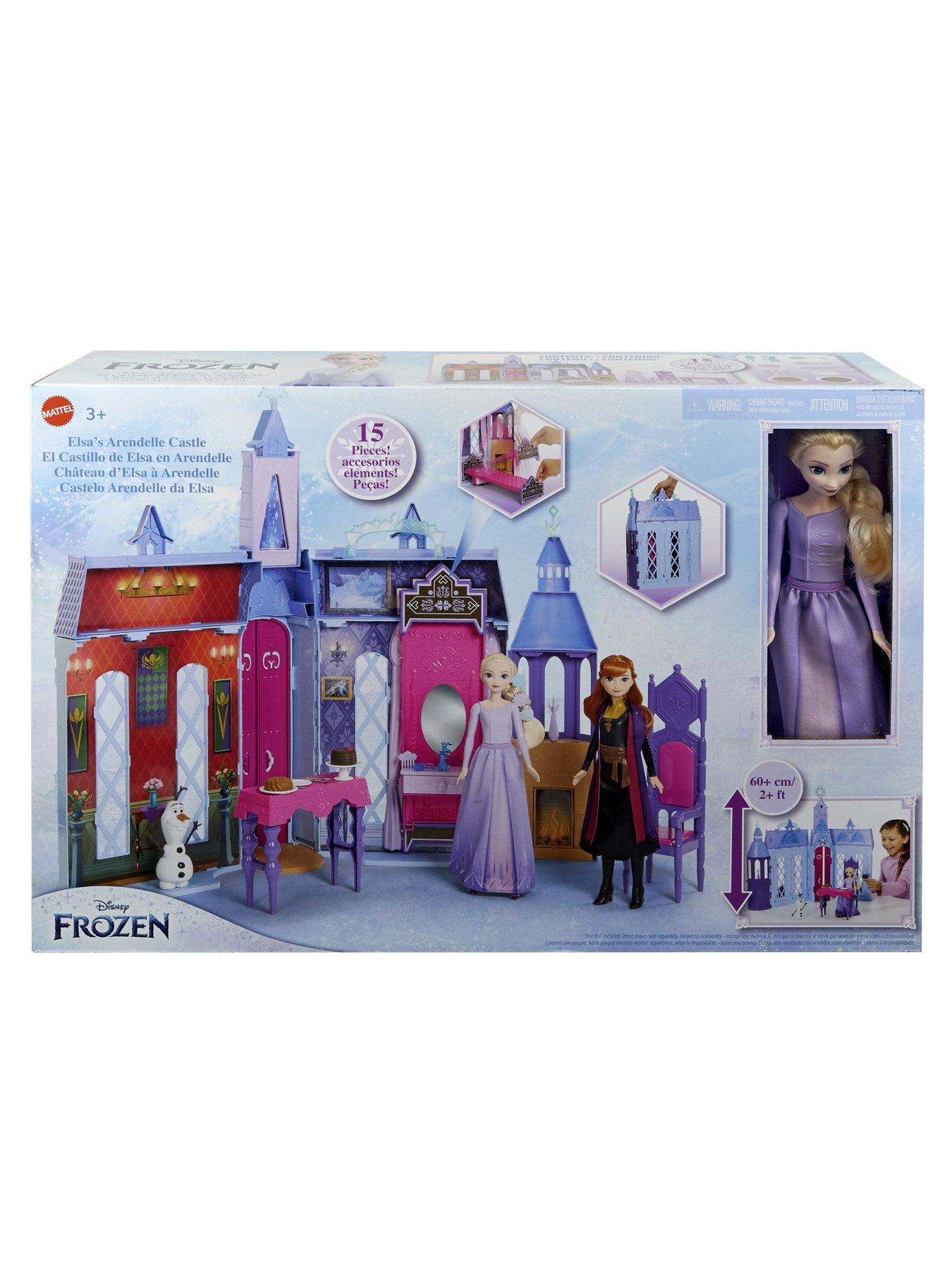  Disney Frozen Fold and Go Arendelle Castle Playset