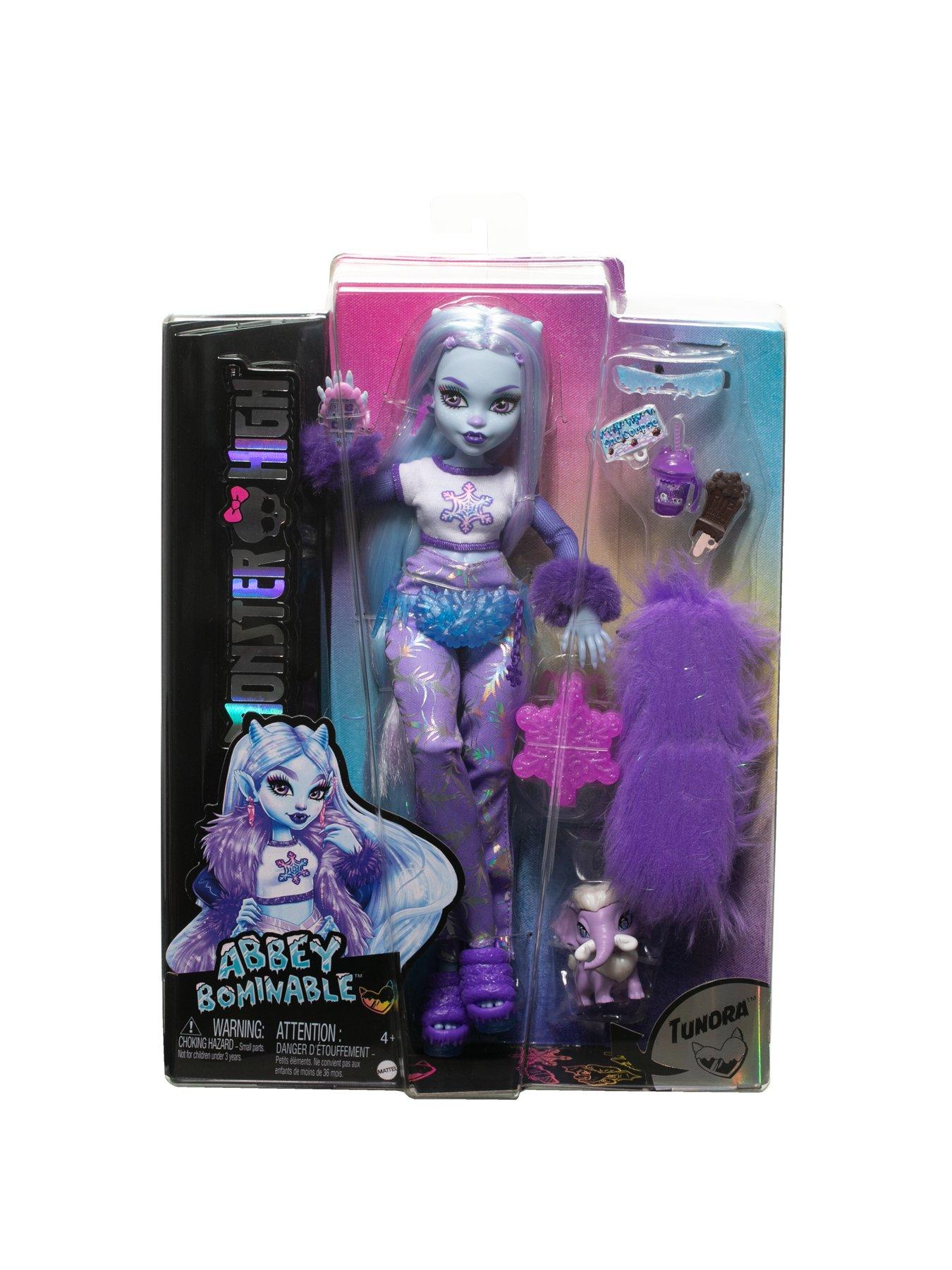 Monster High Abbey Bominable Doll Accessories Very