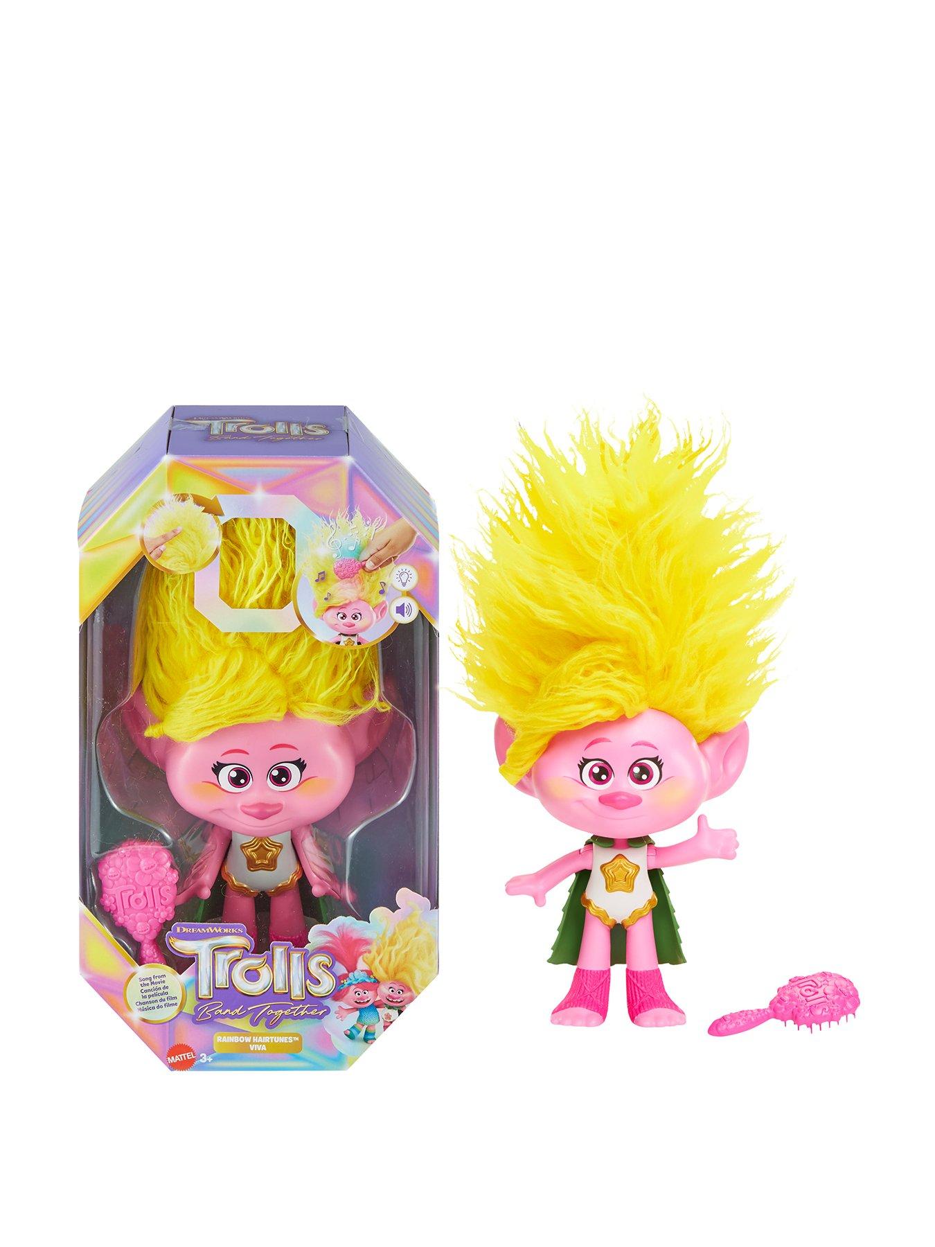 DreamWorks Trolls Band Together Rainbow HairTunes Viva Singing Doll ...