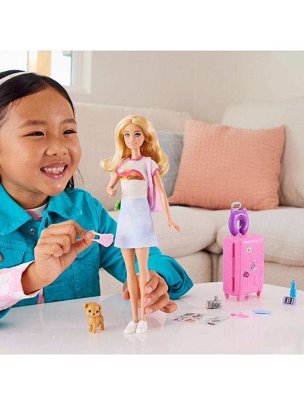Image 2 of 6 of Barbie Malibu Travel Doll &amp; Accessories