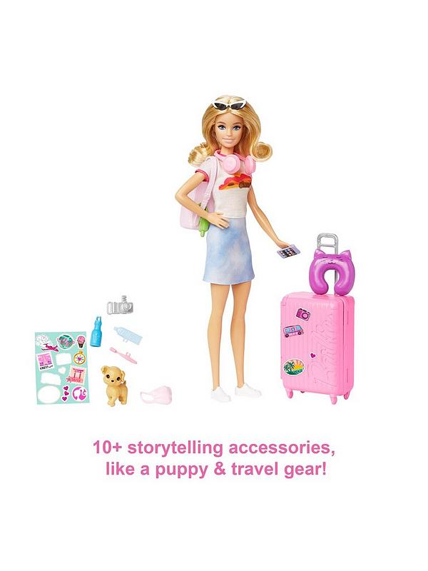 Image 3 of 6 of Barbie Malibu Travel Doll &amp; Accessories