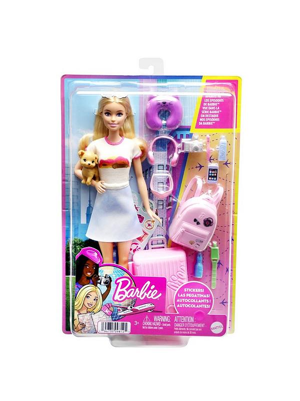 Image 6 of 6 of Barbie Malibu Travel Doll &amp; Accessories
