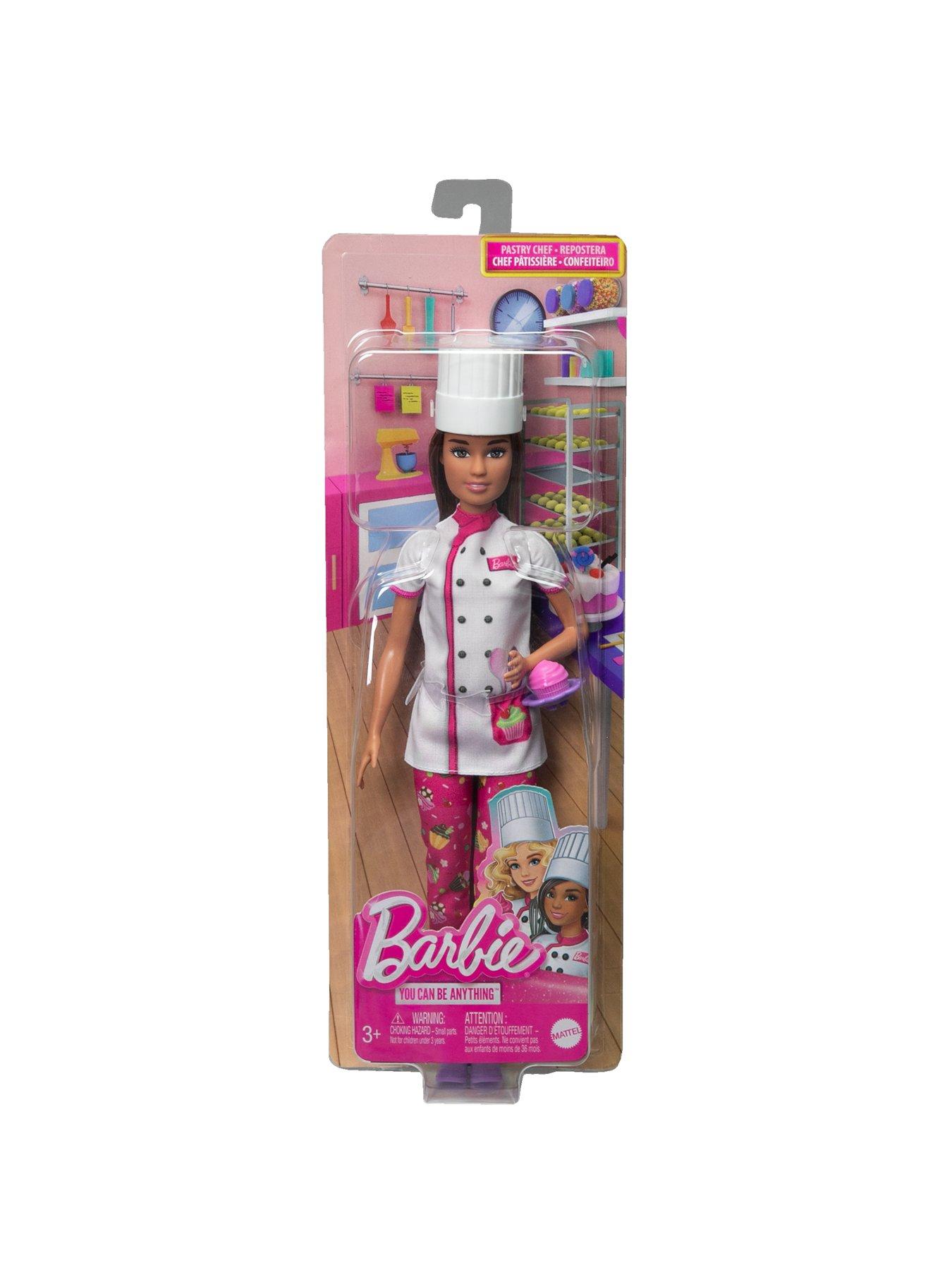 Barbie Careers Pastry Chef Bakery Doll