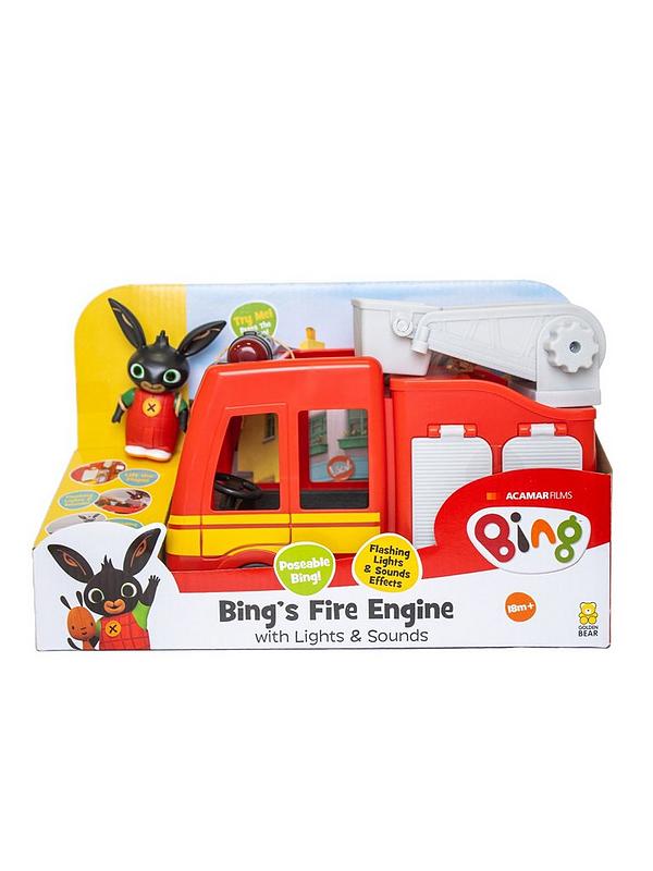 Image 1 of 7 of Bing Lights and Sounds Fire Engine