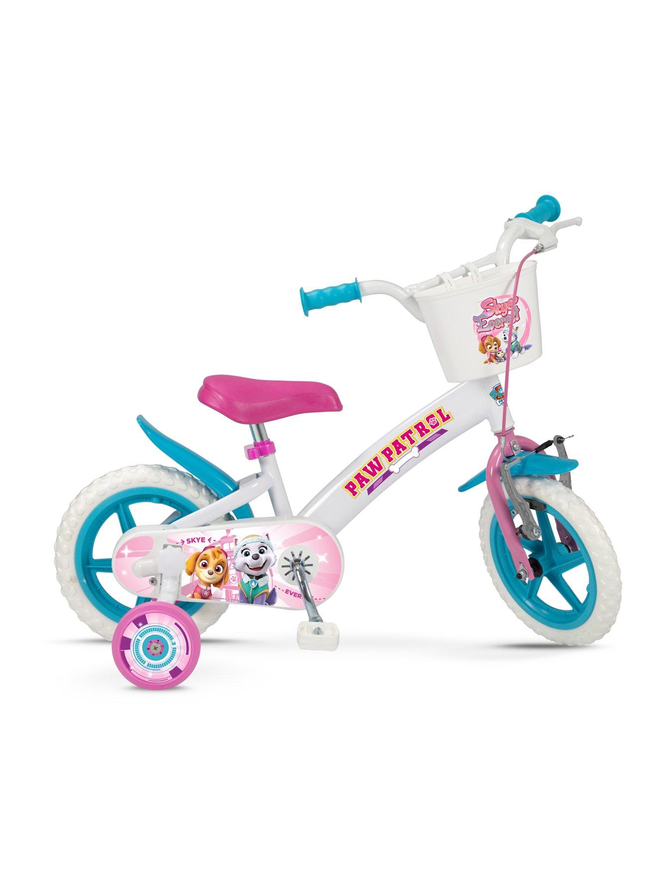 Paw patrol bike pink on sale