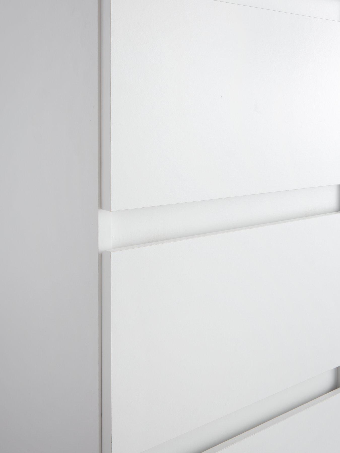 Image 5 of 7 of The Very Collection Lisson 5 Drawer Narrow Chest - White&nbsp;- FSC&reg; Certified