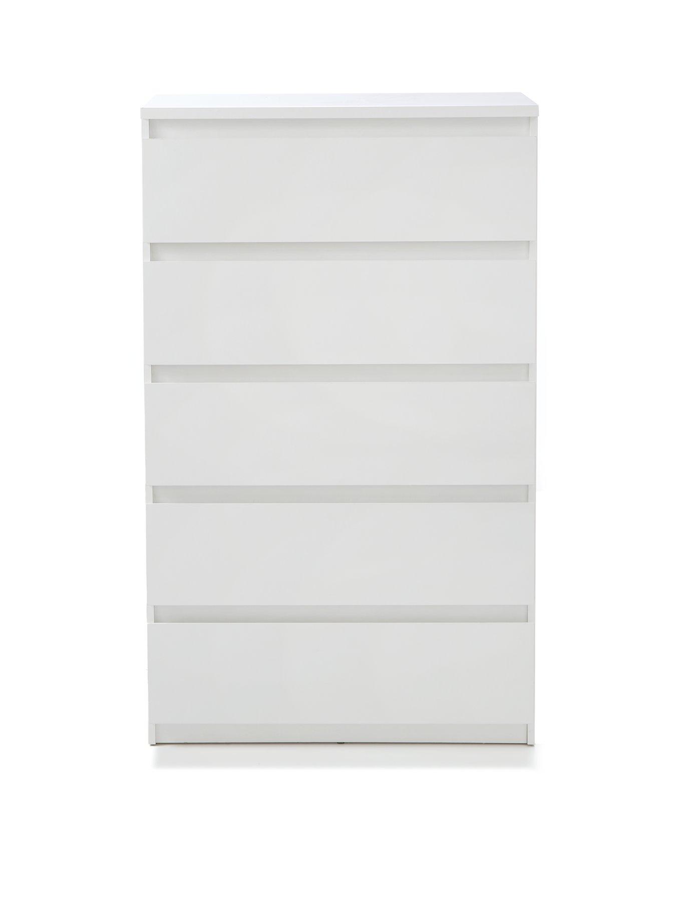 Image 2 of 7 of Very Home Lisson 5 Drawer Chest - White&nbsp;- FSC&reg; Certified