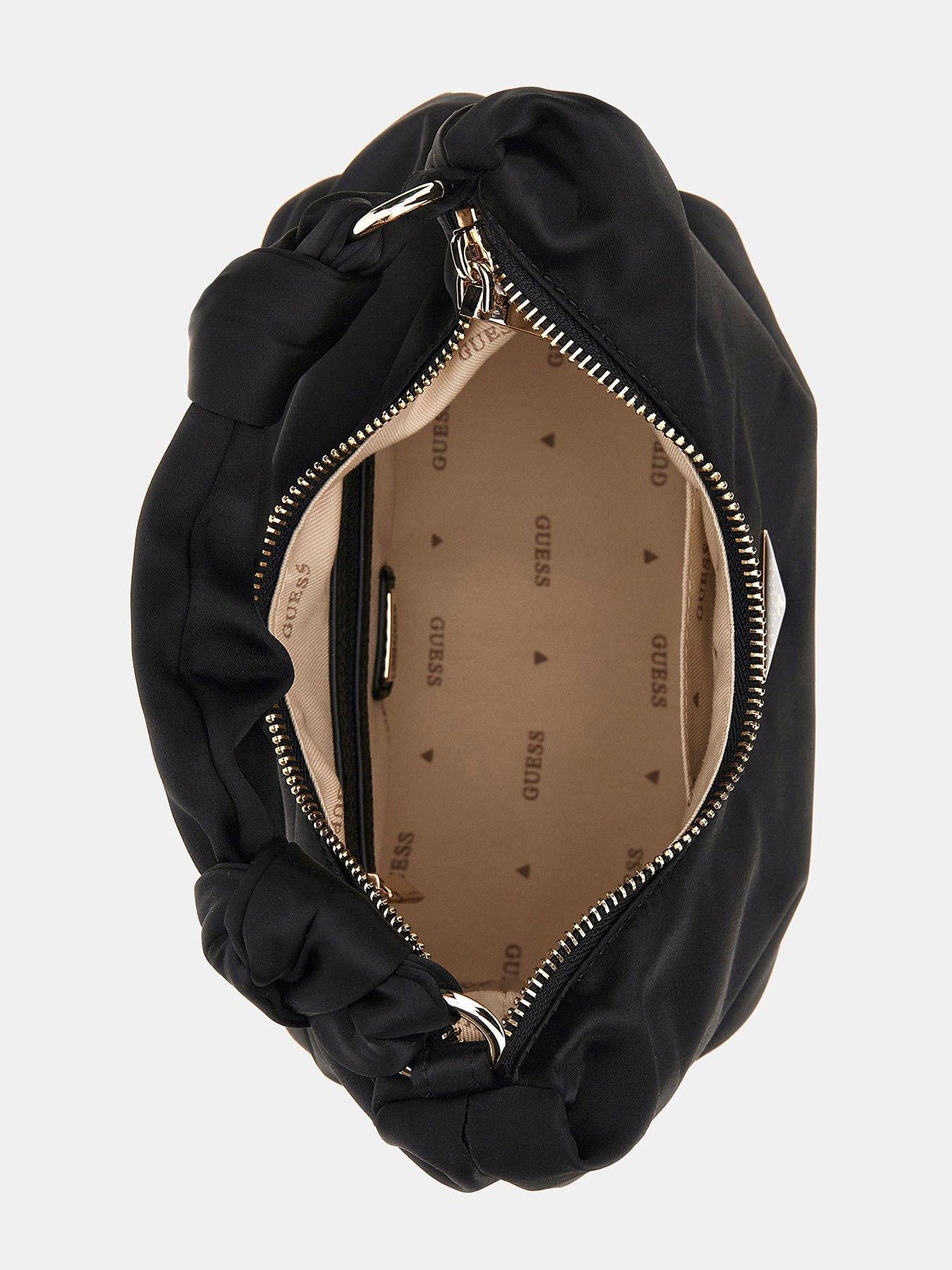 Guess Velina Mini Hobo - Black | Very.co.uk
