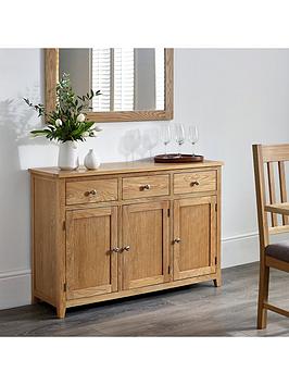 Product photograph of Julian Bowen Mallory Large Sideboard from very.co.uk