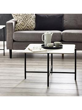 Product photograph of Julian Bowen Siena Square Coffee Table from very.co.uk