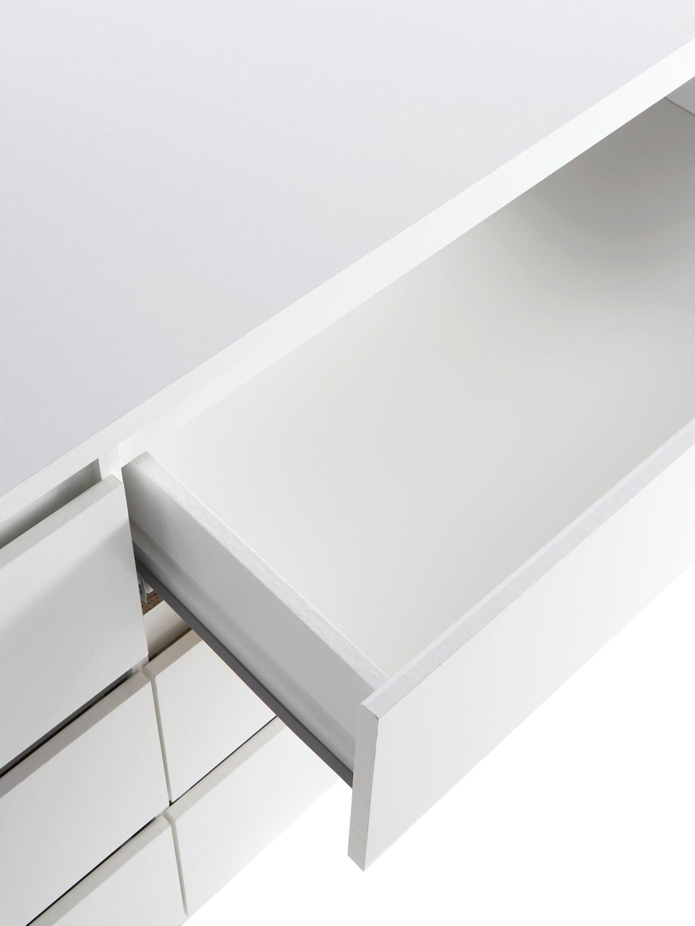 Very Home Lisson 6 Drawer Chest - White - FSC® Certified | Very.co.uk