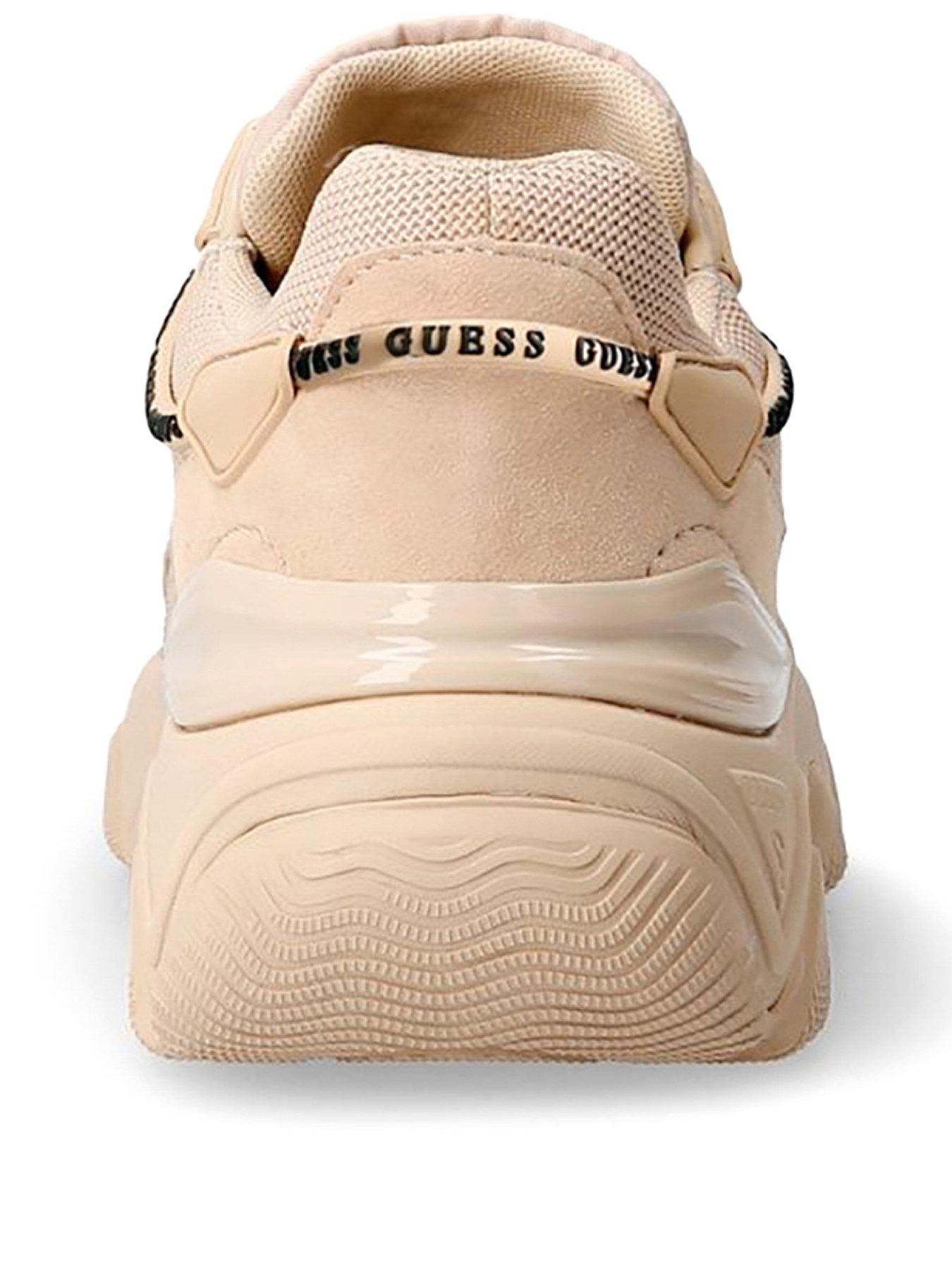Image 3 of 4 of Guess Micola Chunky Trainer - Nude
