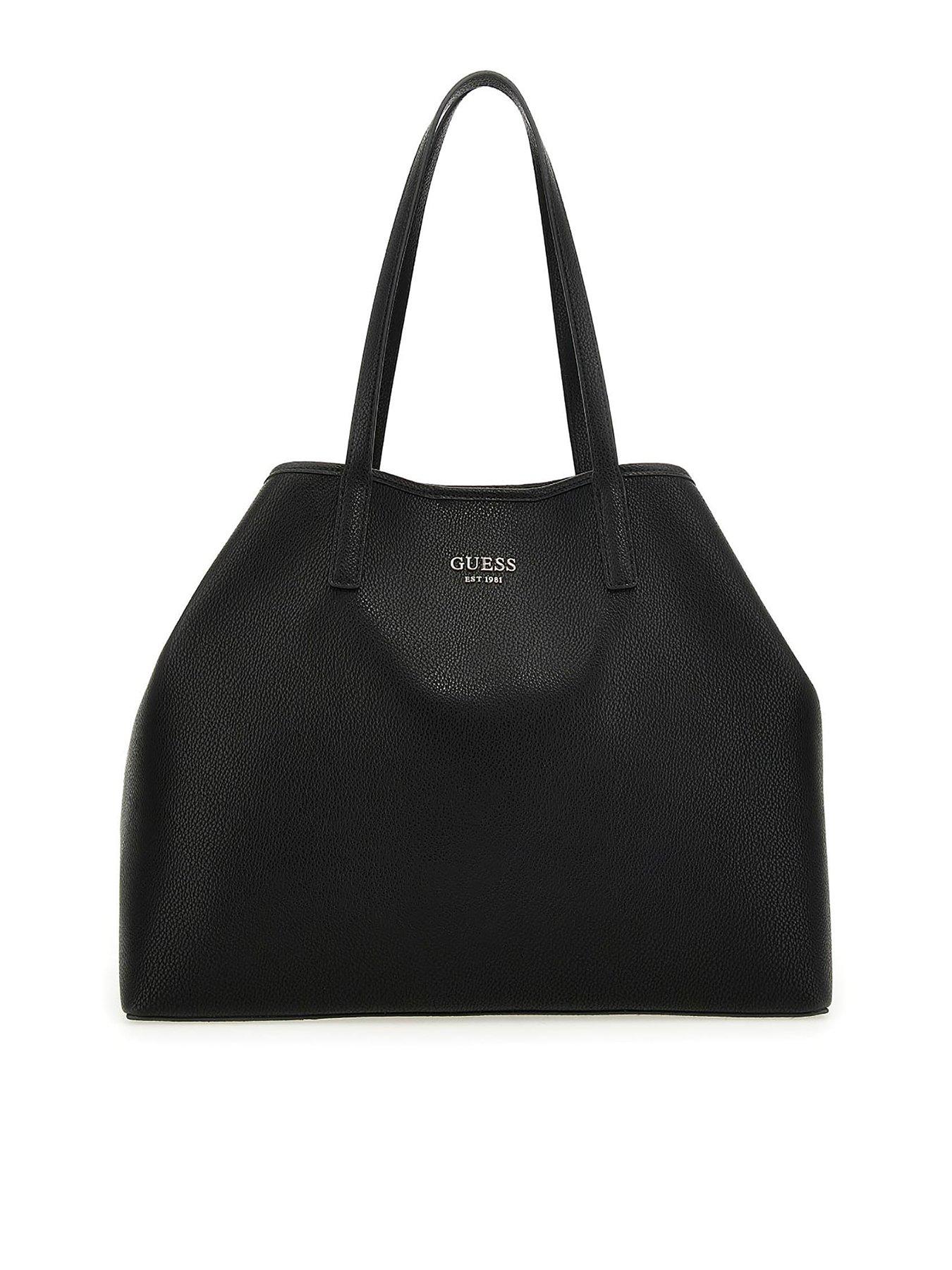 Guess vikky tote black sale