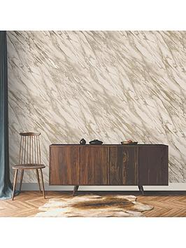 Product photograph of Rasch Dimension Marble Wallpaper - Natural from very.co.uk