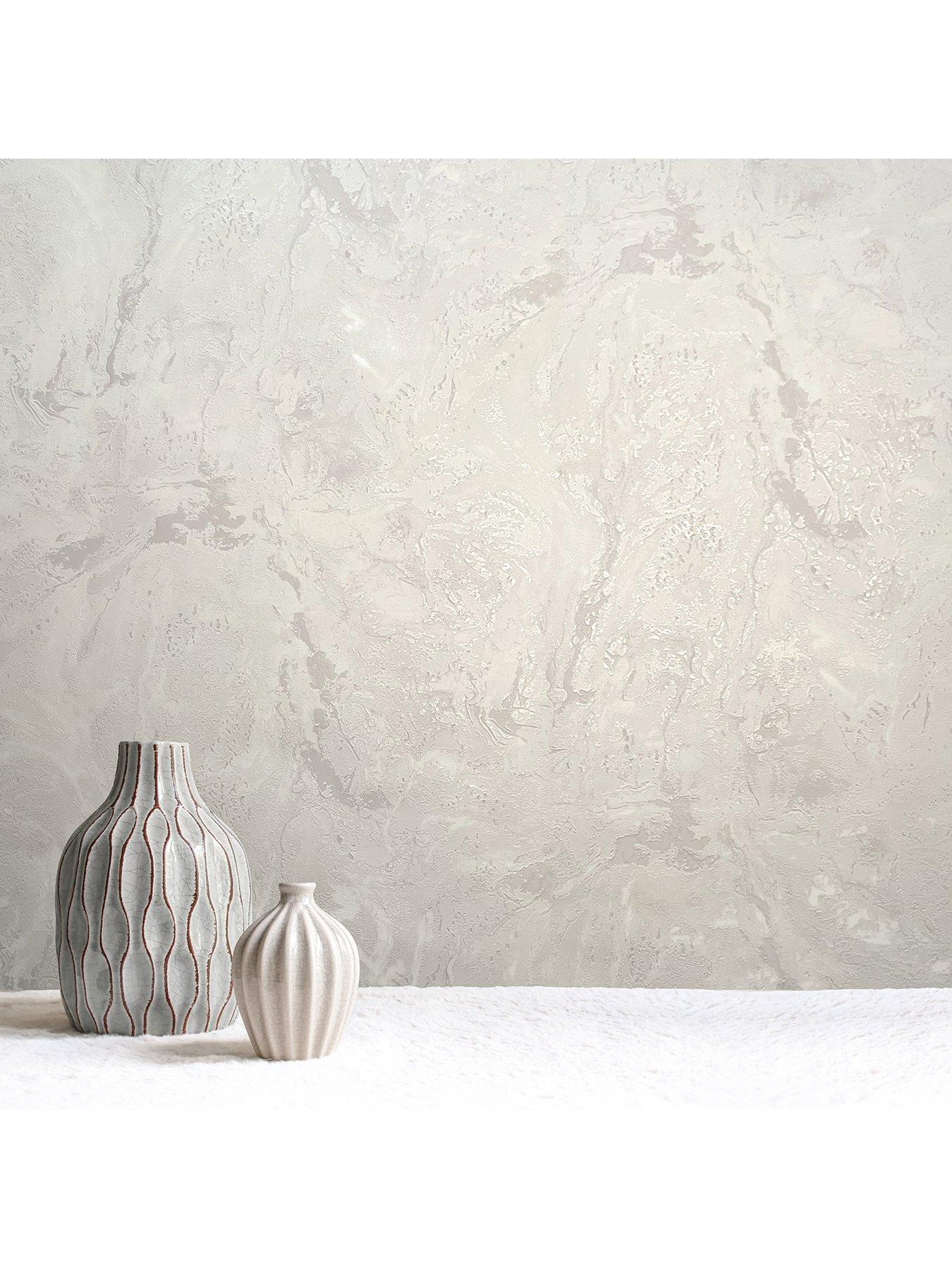 Image 3 of 3 of Rasch Sienna Marble&nbsp;Wallpaper - Pearl