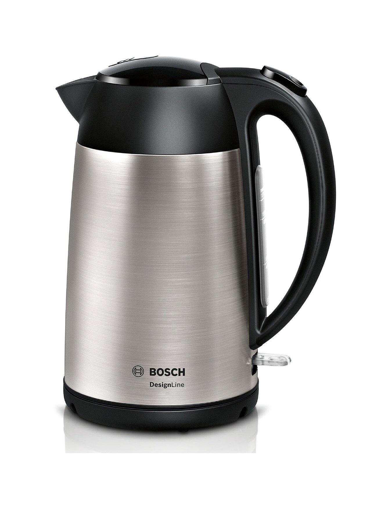 Product photograph of Bosch Design Line Kettle Stainless from very.co.uk