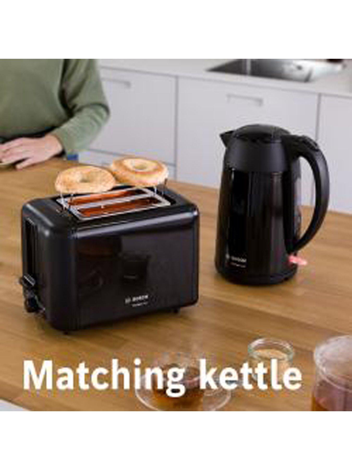 Design Line Toaster Black