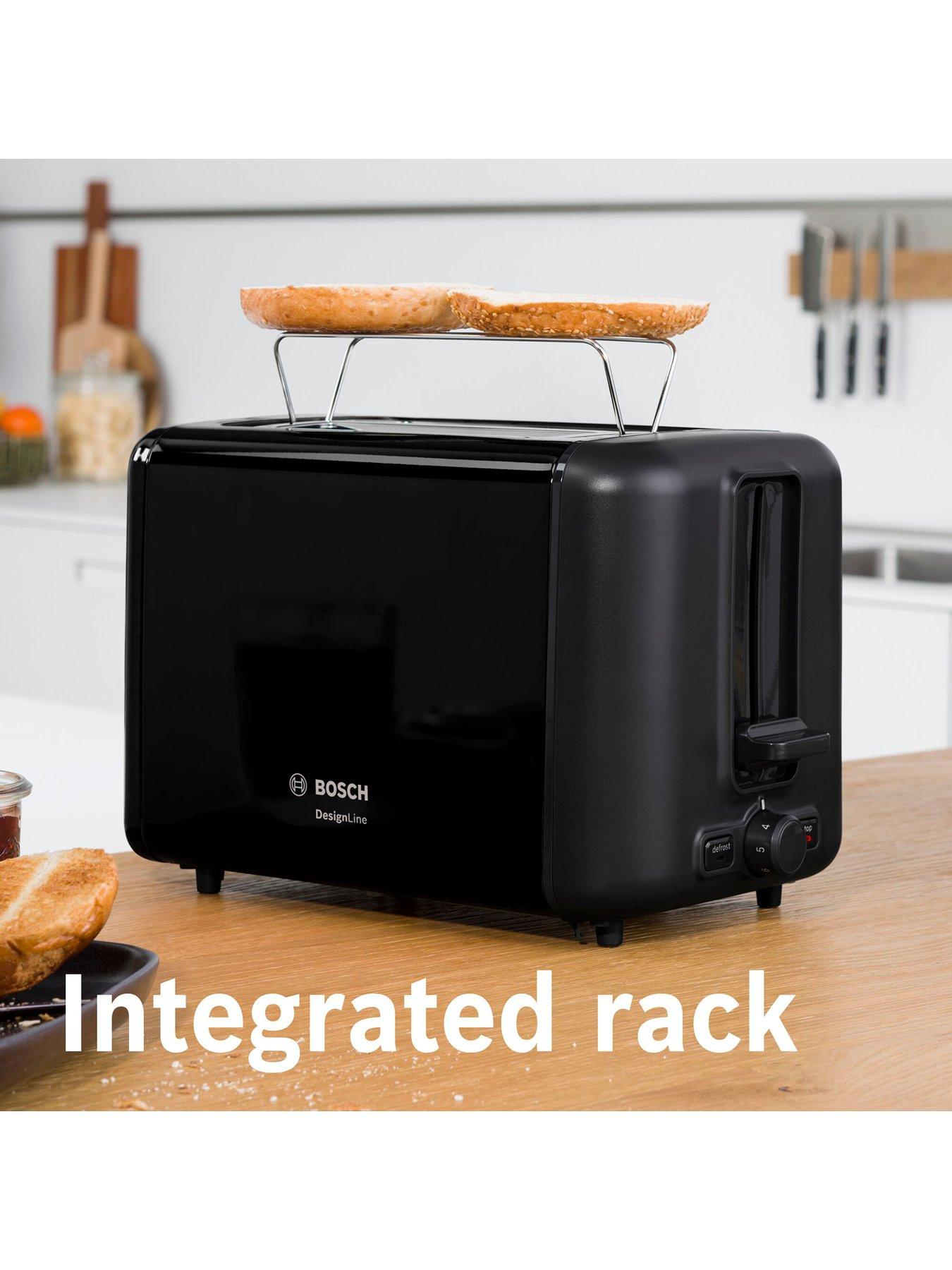 Bosch Design Line Toaster Black Very