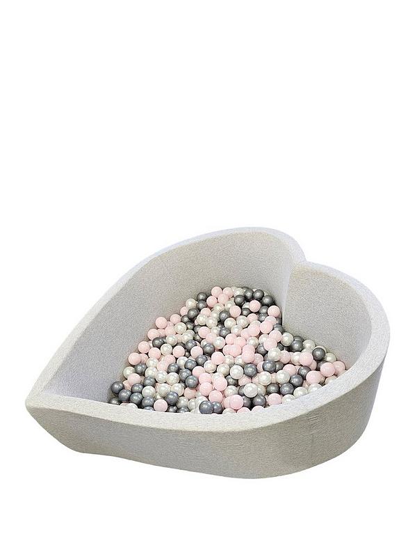 Image 2 of 3 of undefined Smart Set Big Heart Ball Pit - Pink with 400 Balls - 6 cm