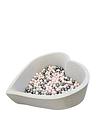 Image thumbnail 2 of 3 of undefined Smart Set Big Heart Ball Pit - Pink with 400 Balls - 6 cm