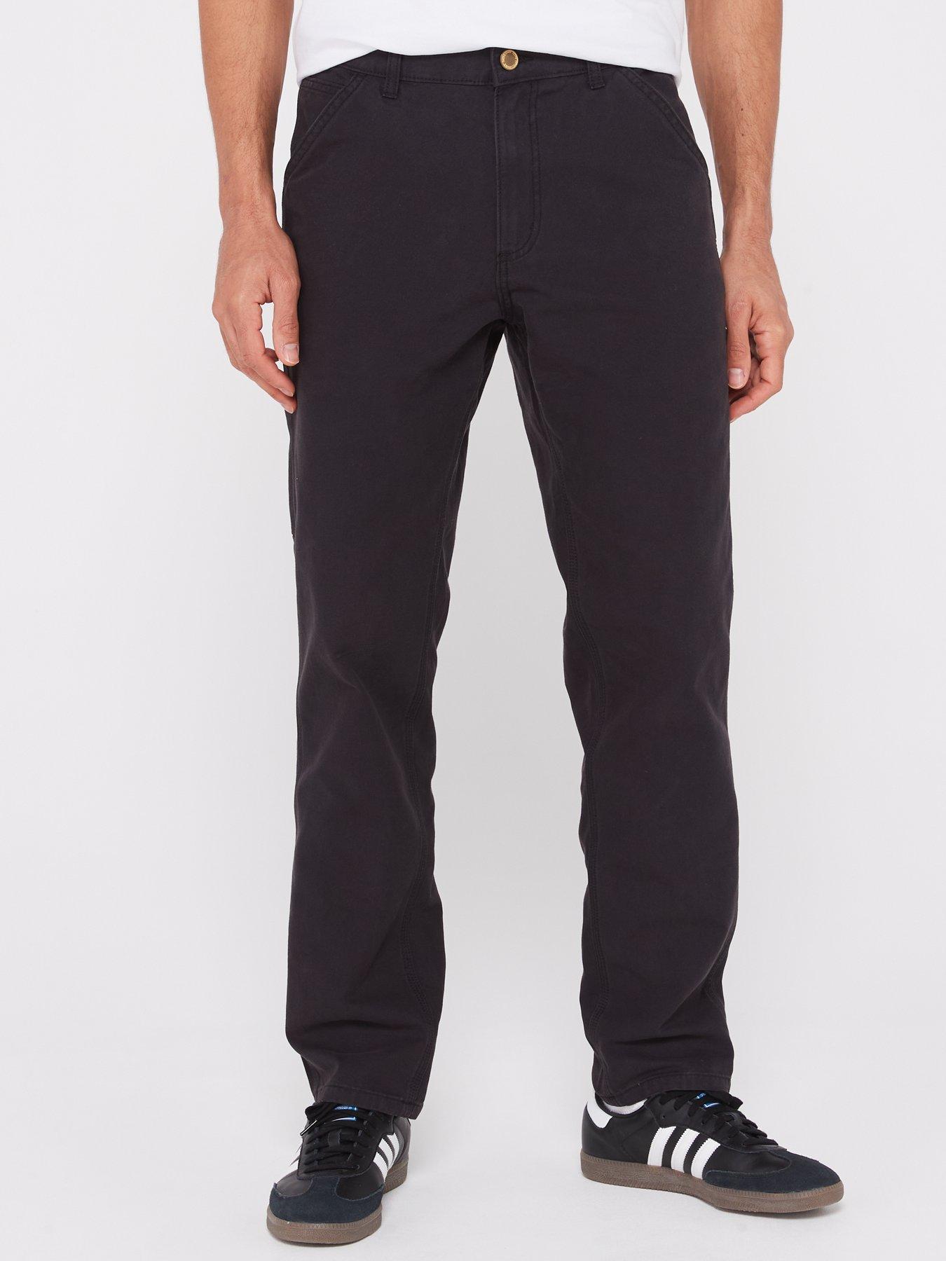 Jack and Jones Men's Slim Fit Cargo Pants with 6 Pockets black