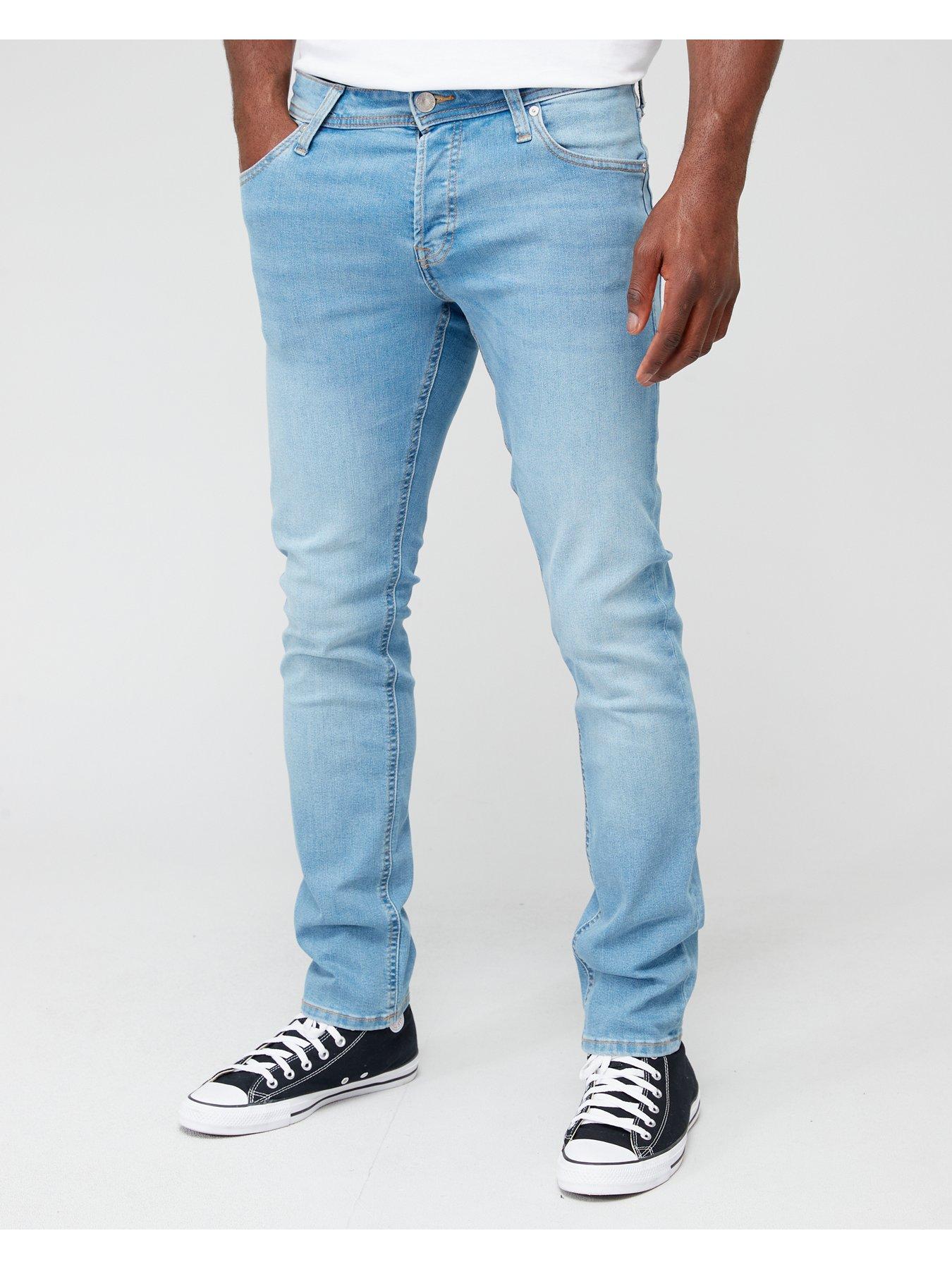 Jack & Jones Glenn Slim Fit Jeans - Light Blue