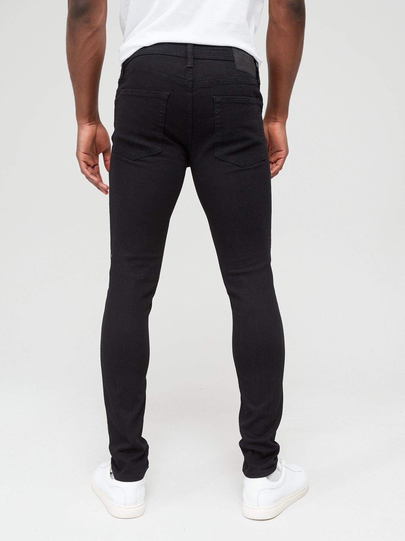 Image 2 of 5 of Jack & Jones Liam Skinny Fit Jeans - Black