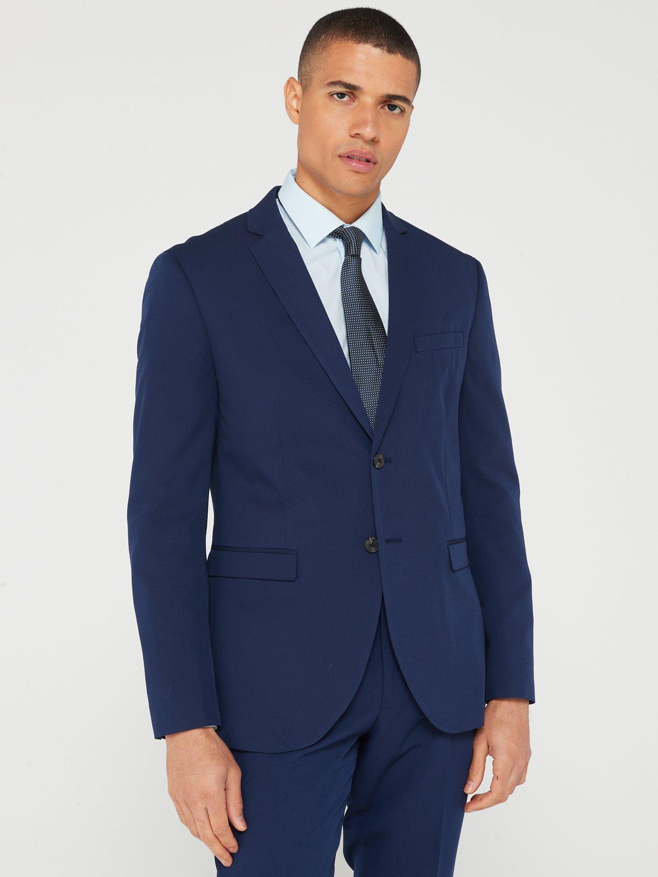 Image 6 of 6 of Jack & Jones Super Slim Fit Two Piece Suit - Dark Blue