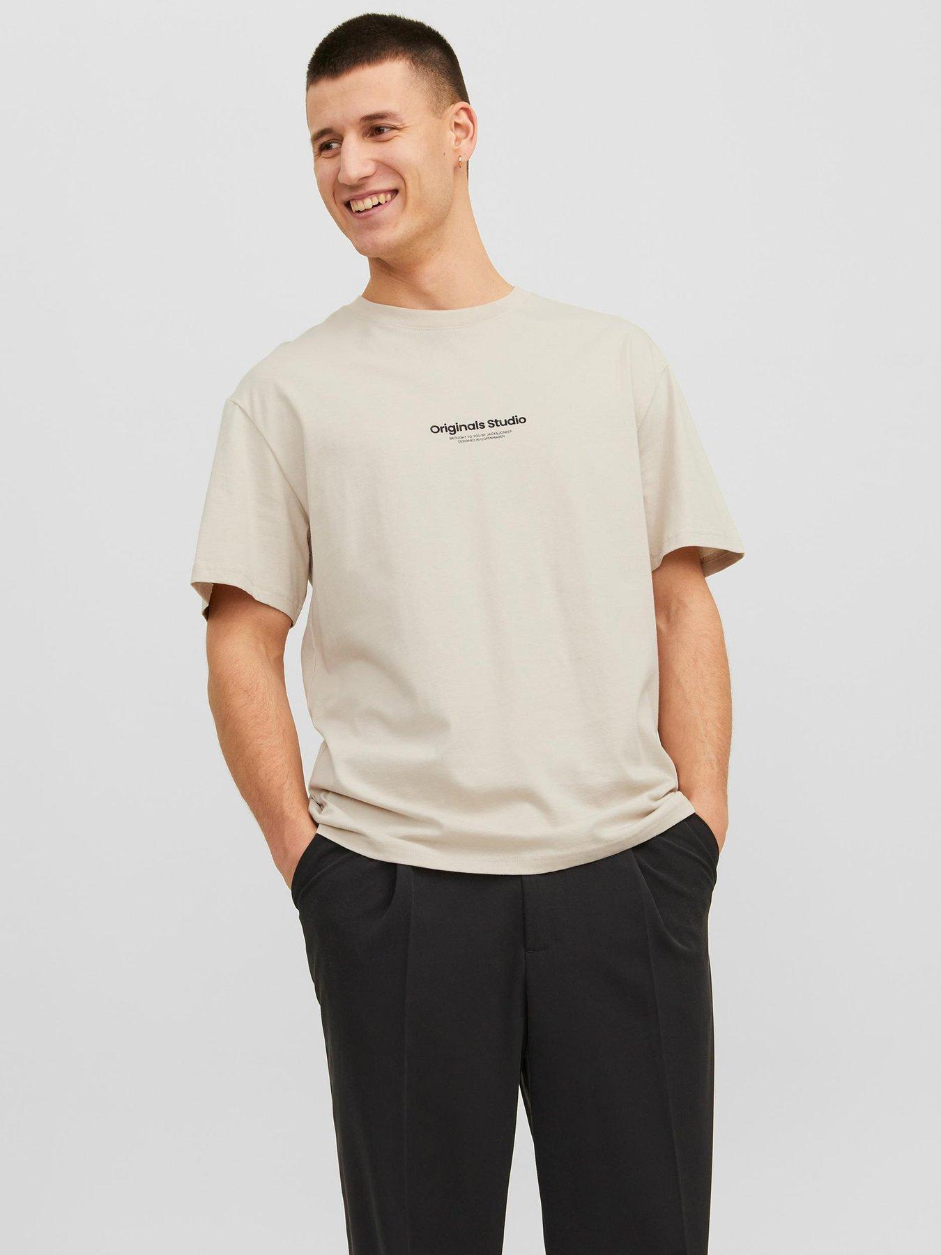 undefined Originals Studio Logo T-Shirt - Light Beige
