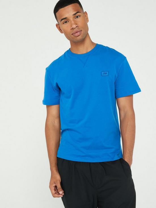 front image of jack-jones-jack-amp-jones-classic-twill-small-logo-t-shirt-bright-blue